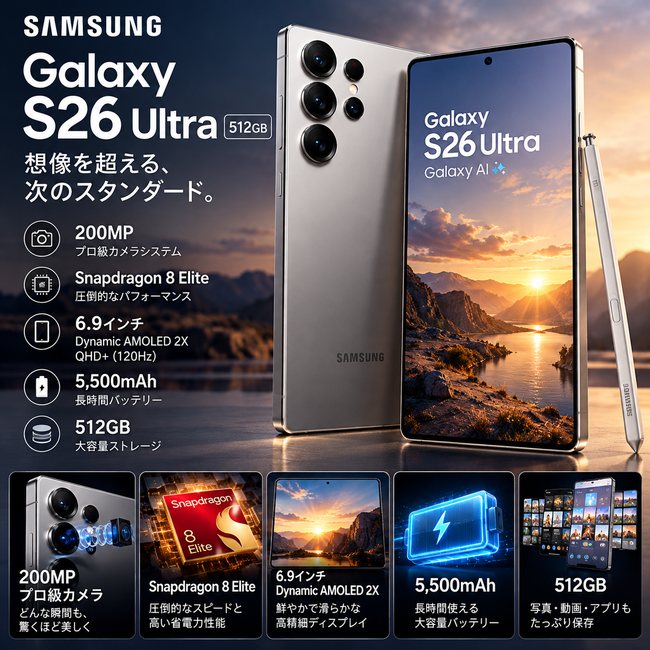 Samsung Galaxy S26 Ultra 512GB